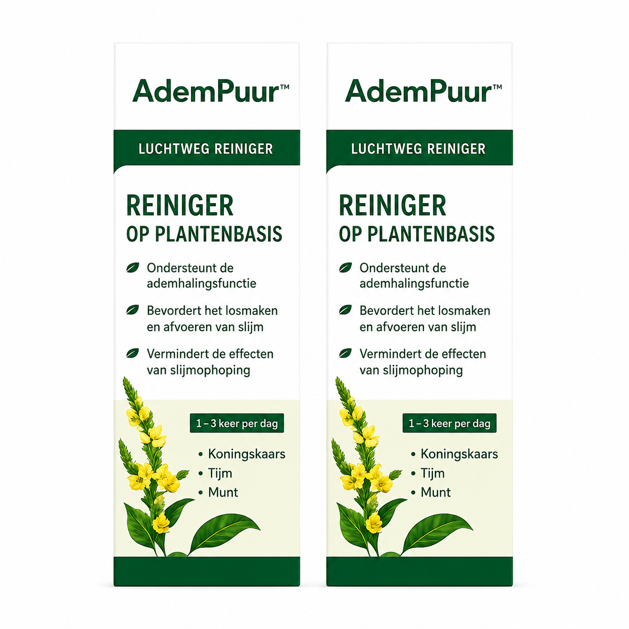 2x AdemPuur™ Inhaleerpen