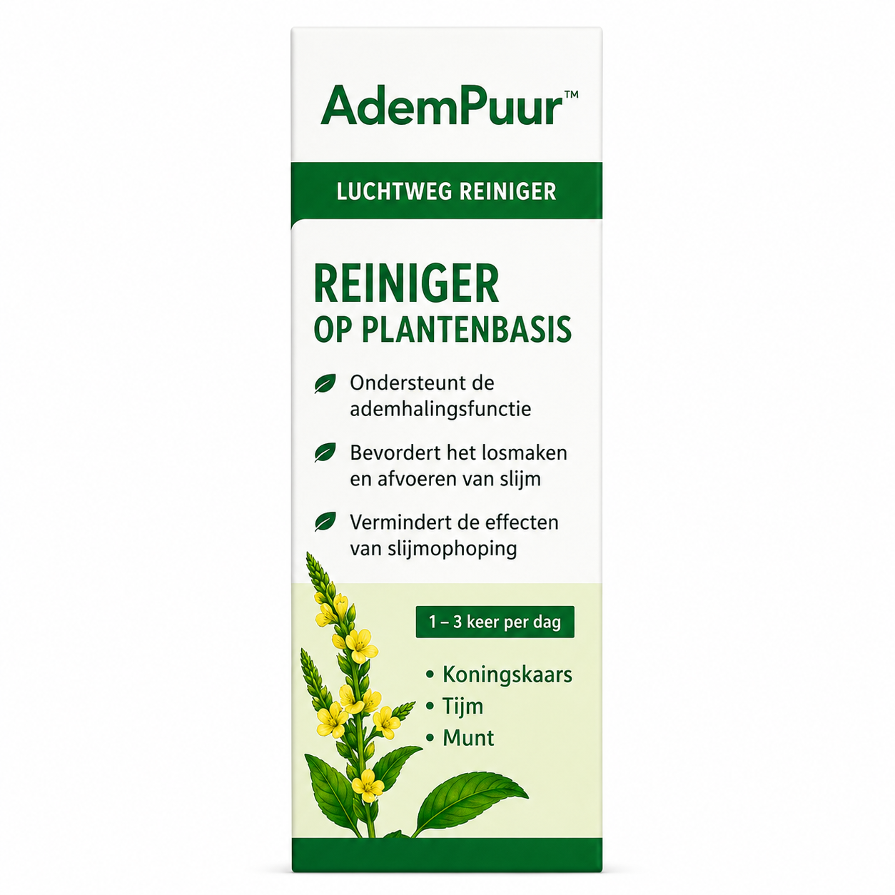1x AdemPuur™ Inhaleerpen